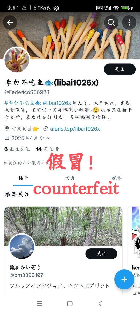 李白不吃鱼🐟 tweet media