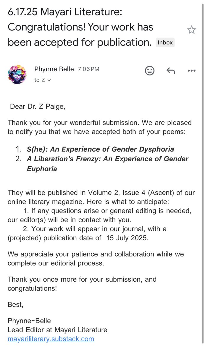 Mackenzie “Z” L’Erario, MD LMSW tweet media