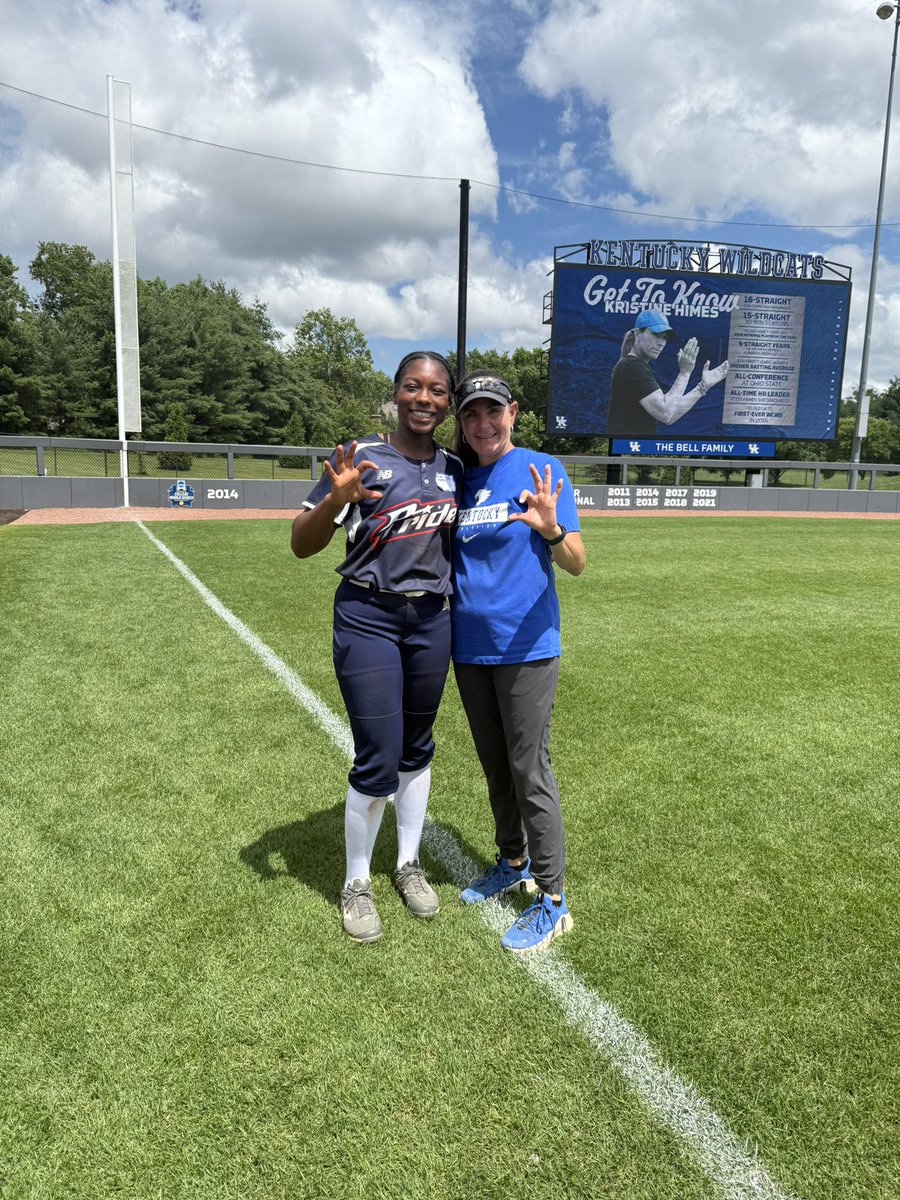 USSSA Pride Armstrong 18U (@18upride) on Twitter photo Thank you <a href="/UKsoftball/">Kentucky Softball</a> and <a href="/UKCoachLawson/">Rachel Lawson</a> for a fantastic prospect camp.
<a href="/nevaeh_haskins/">Nevaeh Haskins</a> 2027
Exit velo-77
Over hand throw-65
Home to first- 3.1 sec
Grip strength L- 114. R-97
NCAA player ID: 2506537672 Thank you <a href="/UKsoftball/">Kentucky Softball</a> and <a href="/UKCoachLawson/">Rachel Lawson</a> for a fantastic prospect camp.
<a href="/nevaeh_haskins/">Nevaeh Haskins</a> 2027
Exit velo-77
Over hand throw-65
Home to first- 3.1 sec
Grip strength L- 114. R-97
NCAA player ID: 2506537672