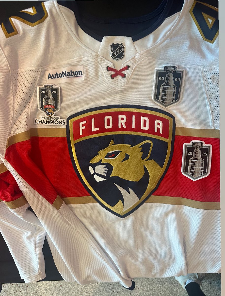 Iputon4mycity (@canefancoe) on Twitter photo Getting new hardware of the jersey!! <a href="/FlaPanthers/">x - Florida Panthers</a> game 6 we are In the building!!! Getting new hardware of the jersey!! <a href="/FlaPanthers/">x - Florida Panthers</a> game 6 we are In the building!!!