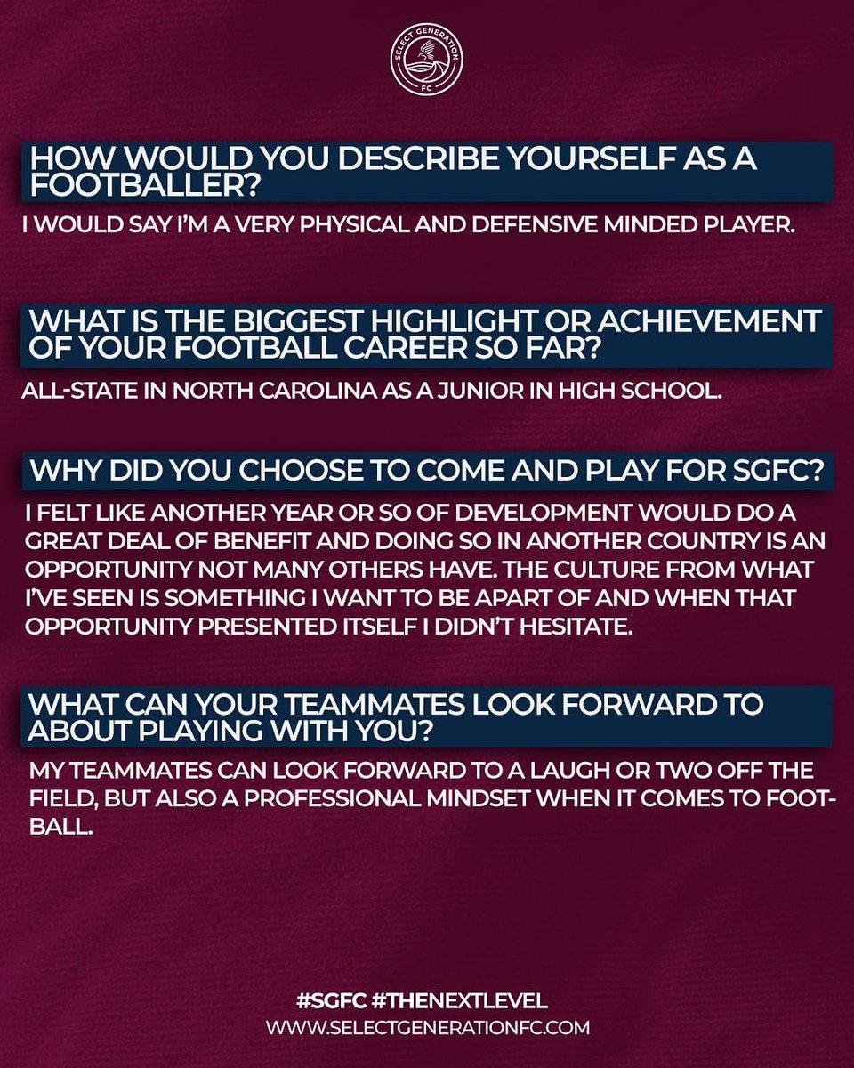 Select Generation FC tweet media