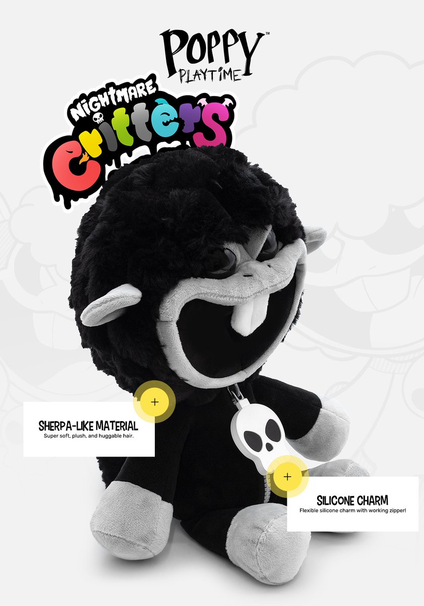 ババチョップスのぬいぐるみが来た!🐏 ナイトメアクリッターズシリーズ