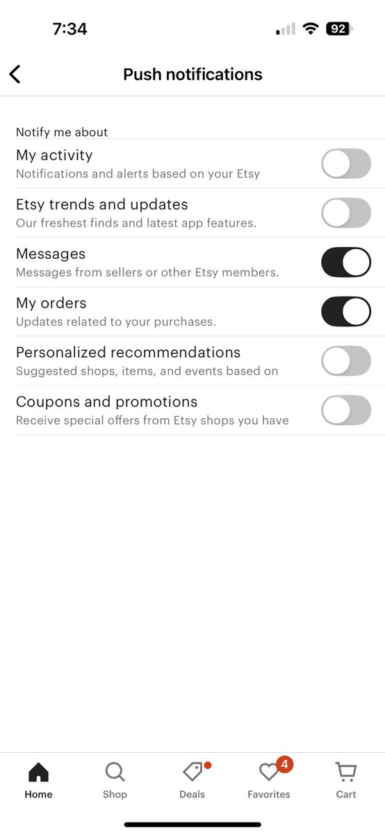 LarComm_Ray's tweet image. Thanks @Etsy for ignoring your settings and still sending me spam garbage to my notifications…..