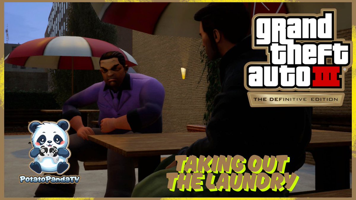 PotatoPandaTV's tweet photo. GTA III Definitive Edition Part 13 is live!

We're Taking Out the Laundry—and not just clothes are getting cleaned up

Watch the chaos unfold now!

YouTube: PotatoPandaTV

#GTA3 #GTADefinitiveEdition #Gaming #YouTubeGaming #youtubegamer #youtubegaming https://t.co/ALc41IGq6e