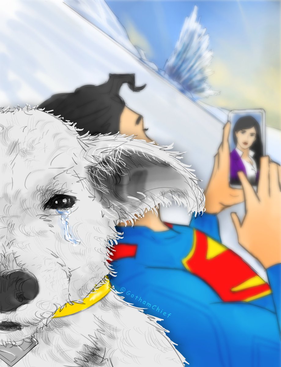 #Superman and Lois... and #Krypto