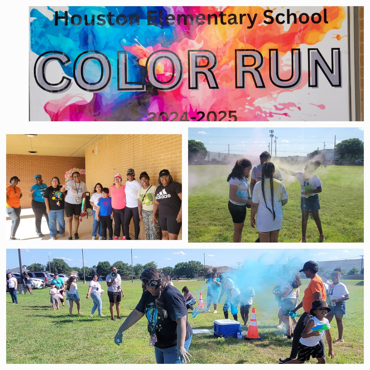 Color Run Celebration for our Meets &amp; Masters students! We are so very proud of them and all their hard work. They have proven that HES is exceeding expectations! #HonorExceedServe <a href="/DrDab_Okafor/">𝑫𝒓. 𝑫𝒂𝒃𝒆𝒓𝒆𝒄𝒉𝒊 𝑶𝒌𝒂𝒇𝒐𝒓</a> <a href="/LancasterISD/">Lancaster ISD</a> <a href="/YvonneMThornton/">YThornton</a>