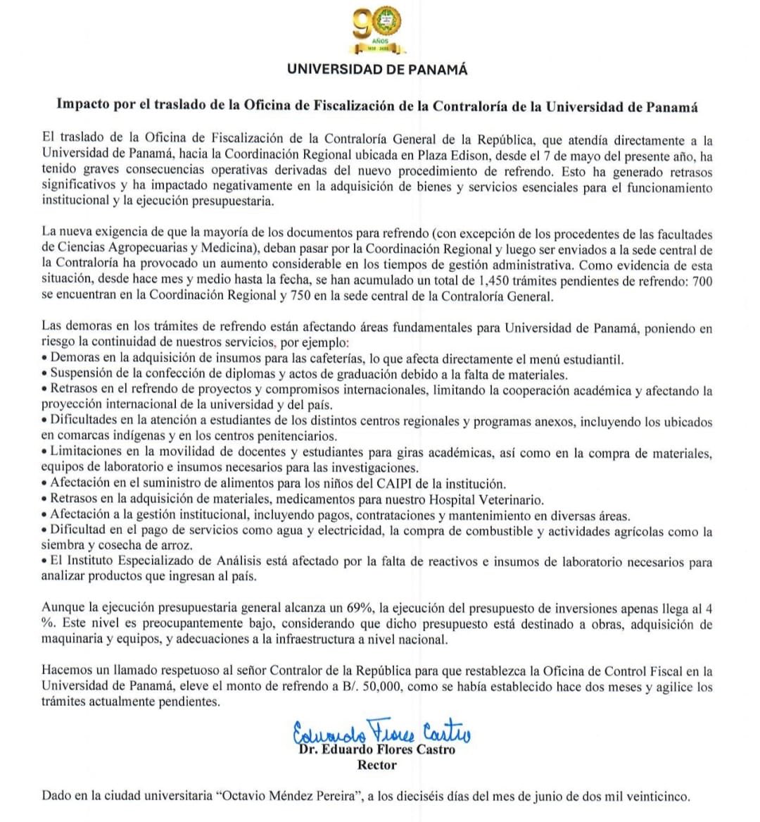 AnaMatildeGomez's tweet photo. Si el gobierno propone o pretende que la UP deje el Campus en la Transístmica; Y entonces el Rector y el Consejo General Universitario dicen no, y ahora esto? 👇🏻Saquen sus propias conclusiones https://t.co/U493BWKa7L