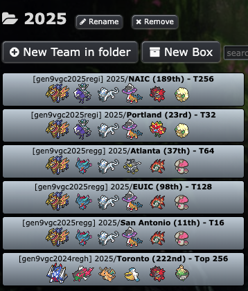 Seven. Only seven Canadians have qualified for Worlds this year -- and I'm proud to be one of them. After deciding to skip all of Reg H (except for my hometown regional), I managed to finish the season with 977 points!!!

- 2 top cuts
- 4/6 day 2s
- got on stream (and won)