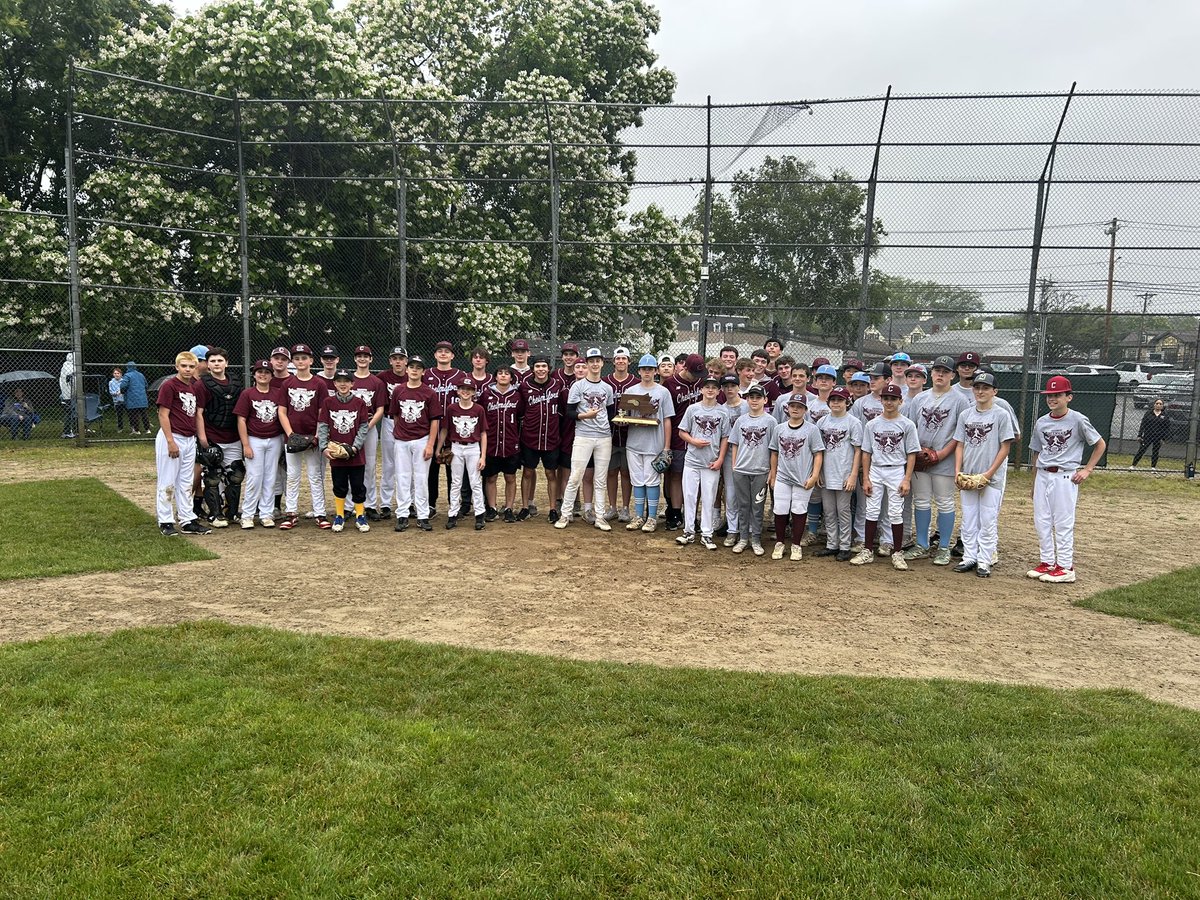 Coach_DiStasi's tweet photo. What a cool night at the 110 fields as the boys got a chance to show off the State Championship trophy to all Chelmsford Youth Baseball players. Next generation is fired up! https://t.co/lIDwB89woU