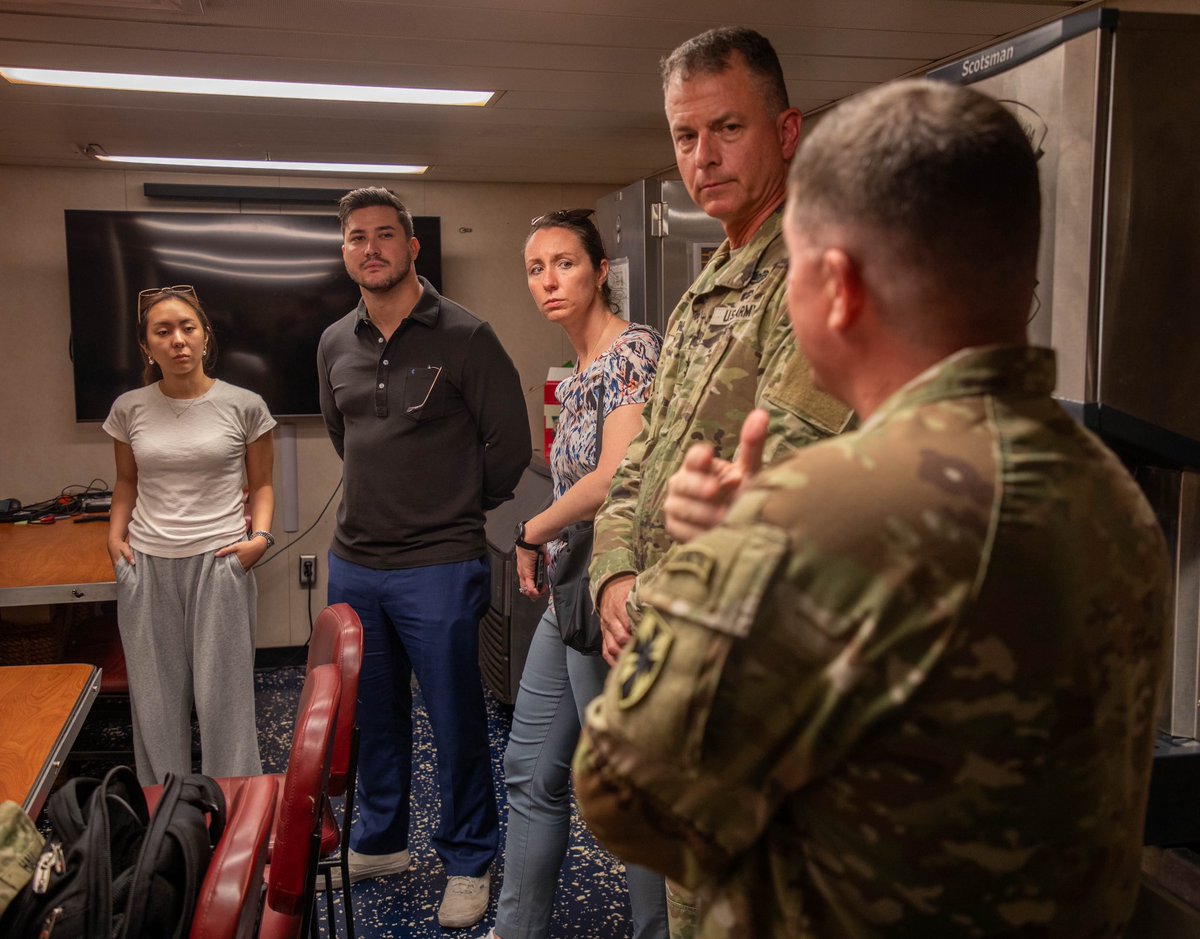 Yesterday we had the privilege to host a House of Representative Staff Delegation from the offices of Representative Trent Kelly, Congressman Brian Mast, Derrick Van Orden, Rep. Scott Perry, and Rep. James Moylan aboard USAV SSGT Robert T. Kuroda (LSV-7).