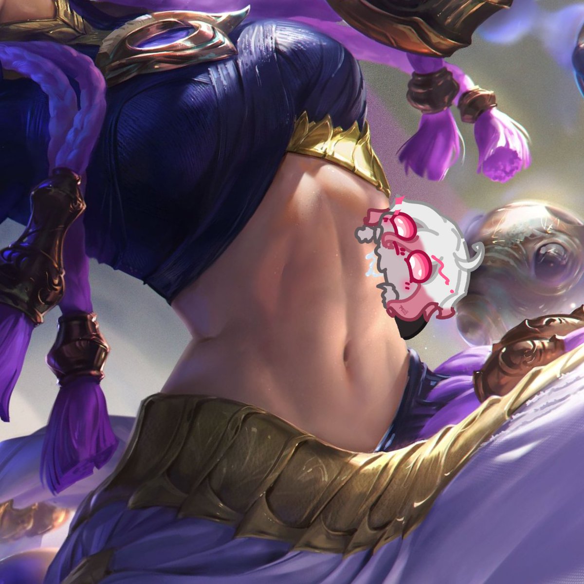 MoKeTuna's tweet image. Yunomnom🦈✨✨
.
.
#Yunara
#LeagueOfLegends