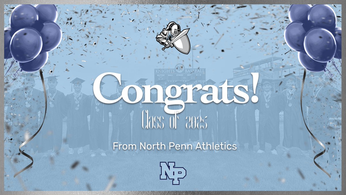NPHSKnights's tweet image. Congratulations to the NPHS Class of 2025!
Once a Knight, Always a Knight!