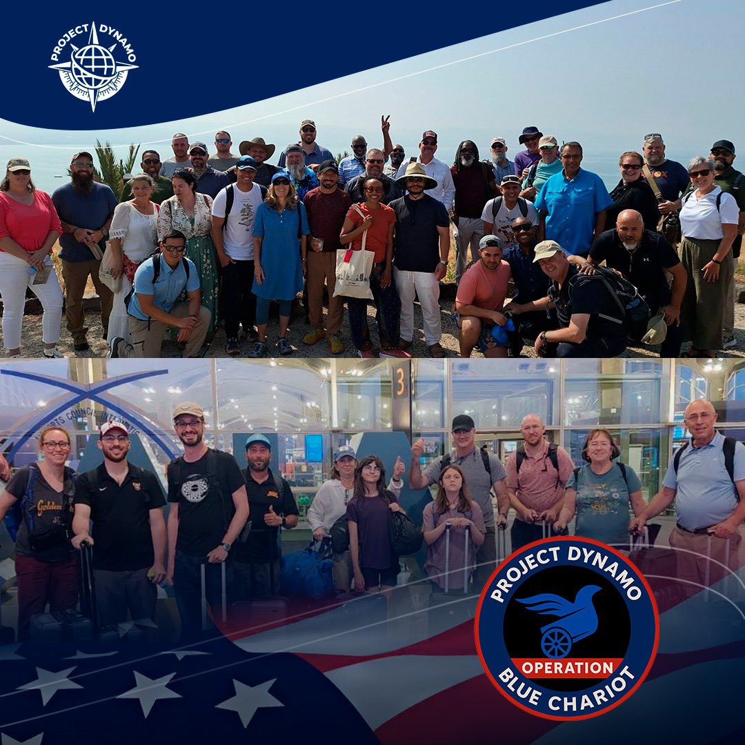 🚨MISSION UPDATE 

🇺🇸 30 U.S. military veterans from <a href="/heroestoheroes/">Heroes To Heroes</a> were among the first group evacuated from Israel by Project DYNAMO this week.

We got them out of harm’s way in under 72 hours.

More evacuations underway. 
DONATE or Register: projectdynamo.net