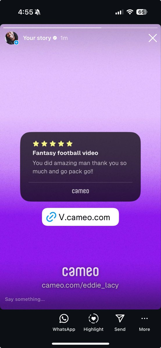 Lil_Eazy_Ana_42's tweet image. v.cameo.com/e/MlKV7S7MhUb