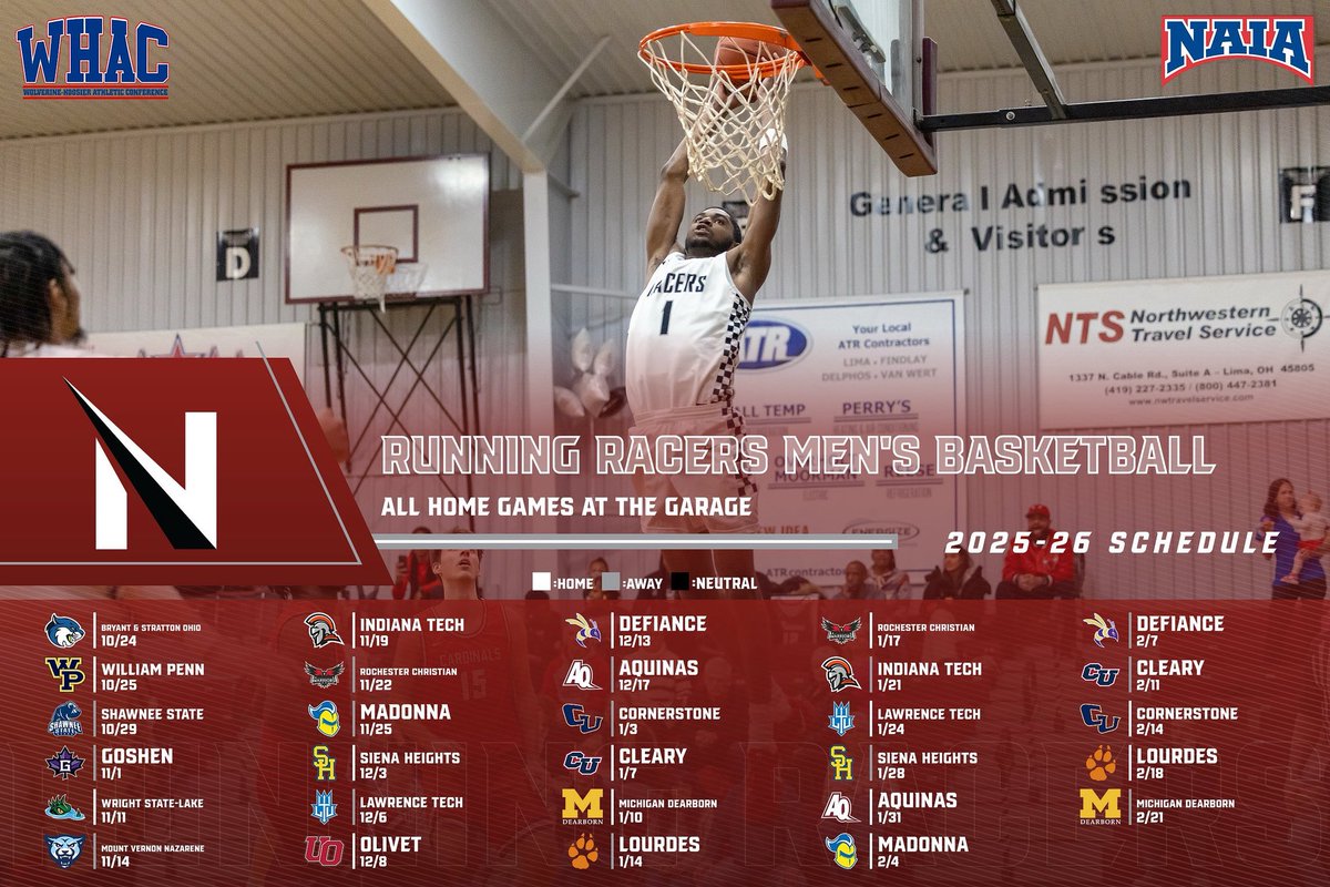 Yall asked for it, so you got it. 2025-2026 MBB Schedule. 

Which matchup are you most excited for?

#RunningRacers #GDTBAR