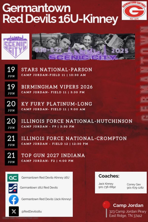 Olivia Evans (@oliviaevans2027) on Twitter photo Ready for all the good competition in Scenic City this weekend! Come out to watch the Red Devils! <a href="/MandiBaldufnsr/">Mandi Balduf</a> <a href="/MaristSoftball/">Marist Softball</a> <a href="/RedDevils16U/">Jack Kinney</a> <a href="/kianarae20/">Kiana Quolas</a> <a href="/coach_kgreen/">Kelley Green</a> <a href="/CoastalSoftball/">Coastal Carolina SB</a> <a href="/LauraMatthews12/">Laura Matthews</a> <a href="/AshleyWadeUNCW/">Ashley Wade</a> <a href="/megdcurry/">Megan Dowdy Curry</a> Ready for all the good competition in Scenic City this weekend! Come out to watch the Red Devils! <a href="/MandiBaldufnsr/">Mandi Balduf</a> <a href="/MaristSoftball/">Marist Softball</a> <a href="/RedDevils16U/">Jack Kinney</a> <a href="/kianarae20/">Kiana Quolas</a> <a href="/coach_kgreen/">Kelley Green</a> <a href="/CoastalSoftball/">Coastal Carolina SB</a> <a href="/LauraMatthews12/">Laura Matthews</a> <a href="/AshleyWadeUNCW/">Ashley Wade</a> <a href="/megdcurry/">Megan Dowdy Curry</a>