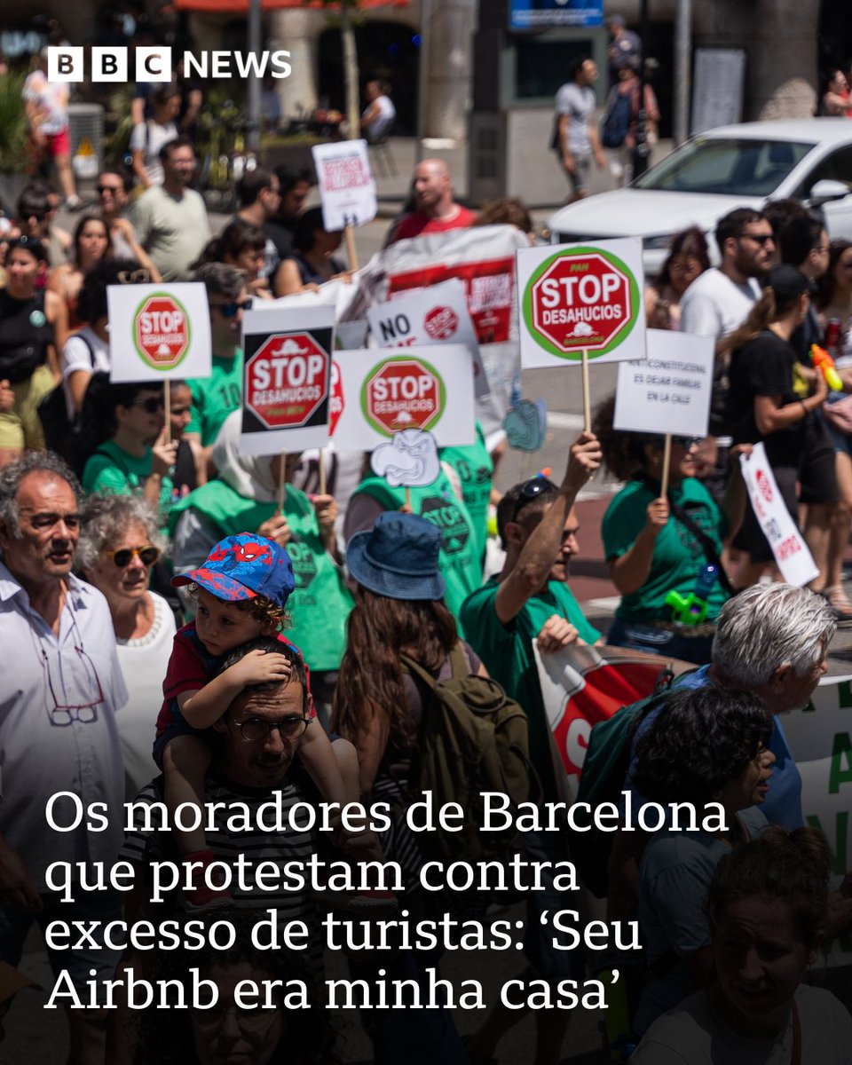 O turismo é um setor de imensa importância para a economia espanhola. E Barcelona é um destino importante para os visitantes.

Mas a quantidade de turistas cresceu tanto que muitos moradores se queixam de estarem sendo expulsos das suas próprias cidades: bbc.in/44jdLBc