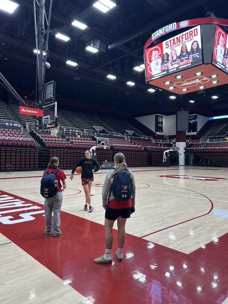 Stanford Girls Basketball Camp  #day1 #campwithus