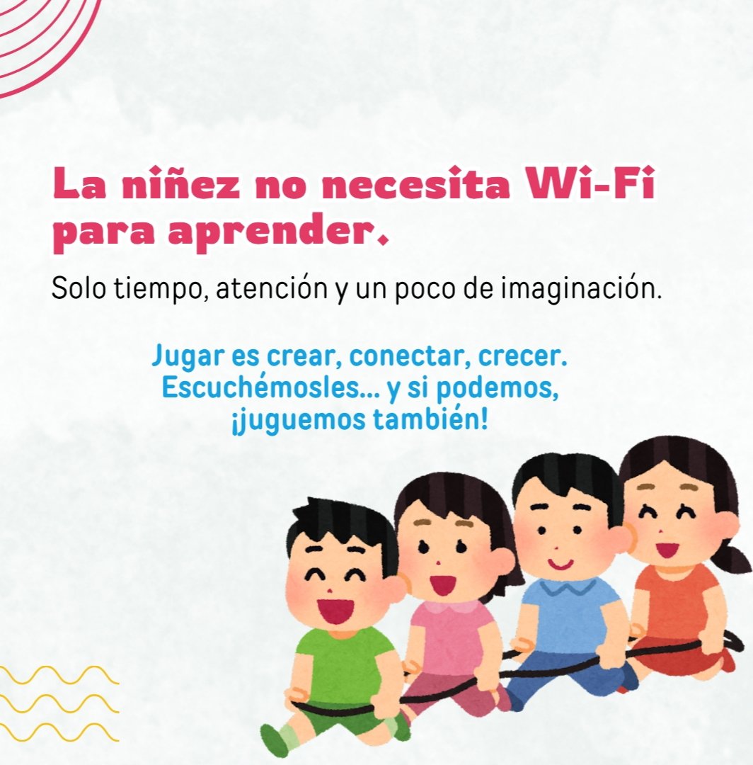 “¡Me gusta el lodo porque soy Peppa Pig!” 🐷
Jugar es explorar, crear, crecer.
Menos pantallas, más tierra, más tiempo para imaginar.
📚 Vía BID: “Cuando el barro importa más que la pantalla”.
#NiñezConDerechos #JugarEsUnDerecho