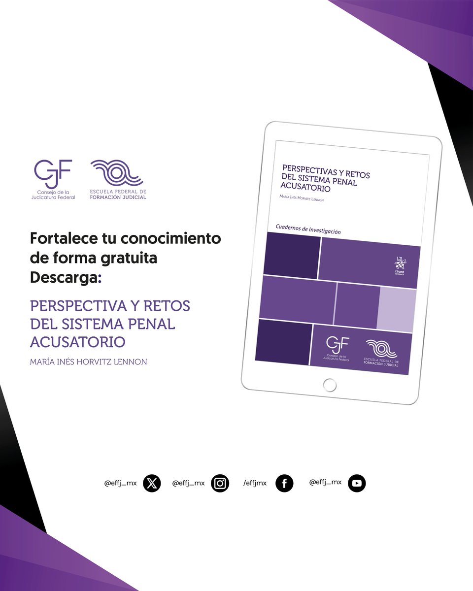 Escuela Nacional de Formación Judicial tweet media