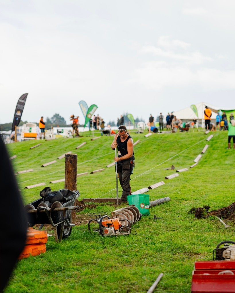 The fencing comp brought the heat this year!

Competitors raced the clock and showcased fence-building excellence.

Proudly sponsored by New Zealand Fencing Competitions.