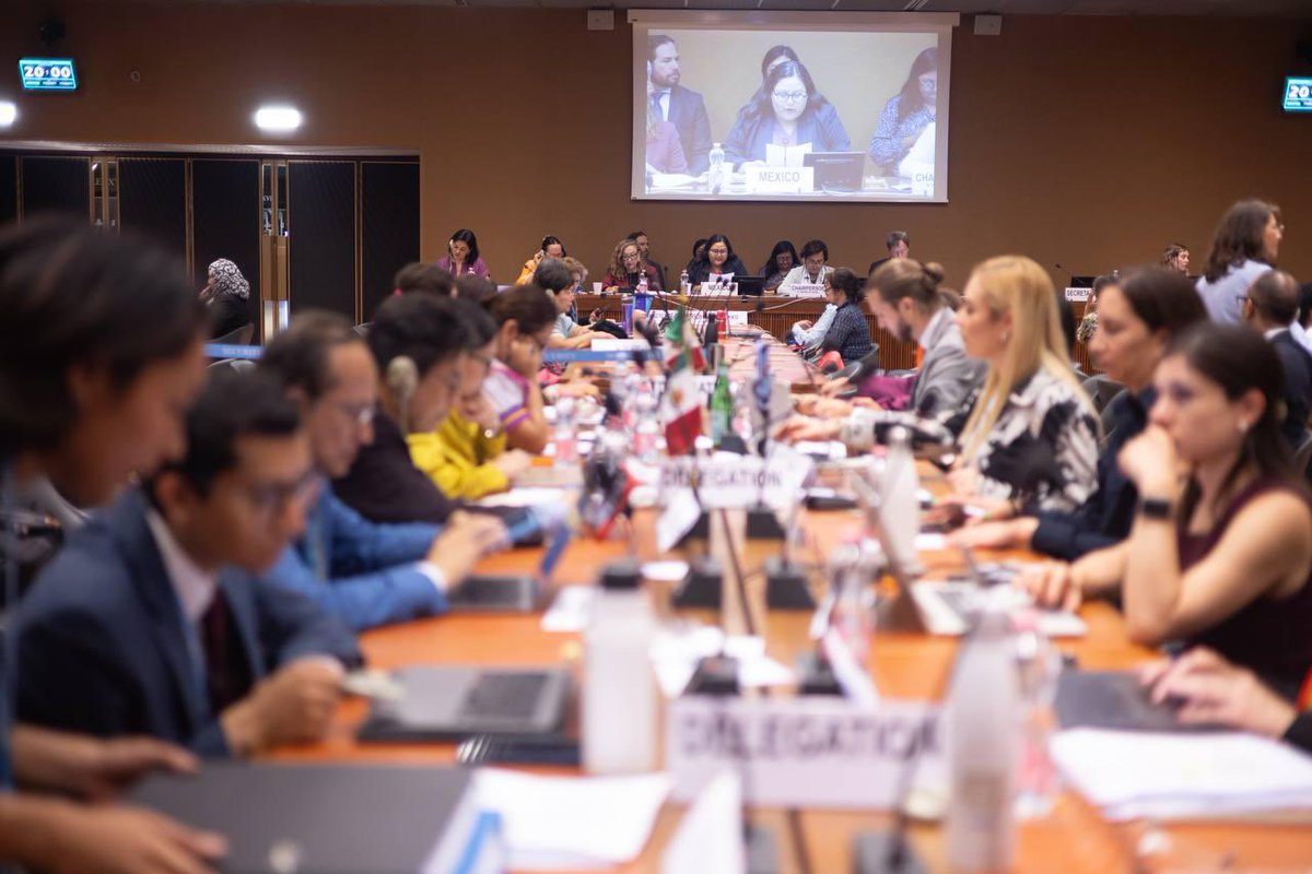 En nombre del Estado Mexicano, participamos en la 2151ª Reunión del 91º periodo de sesiones del Comité para la Eliminación de la Discriminación contra la Mujer <a href="/CedawUn/">United Nations CEDAW</a> (CEDAW-ONU).

Con la presencia de una delegación integrada por los tres poderes de la unión y que tuve el honor