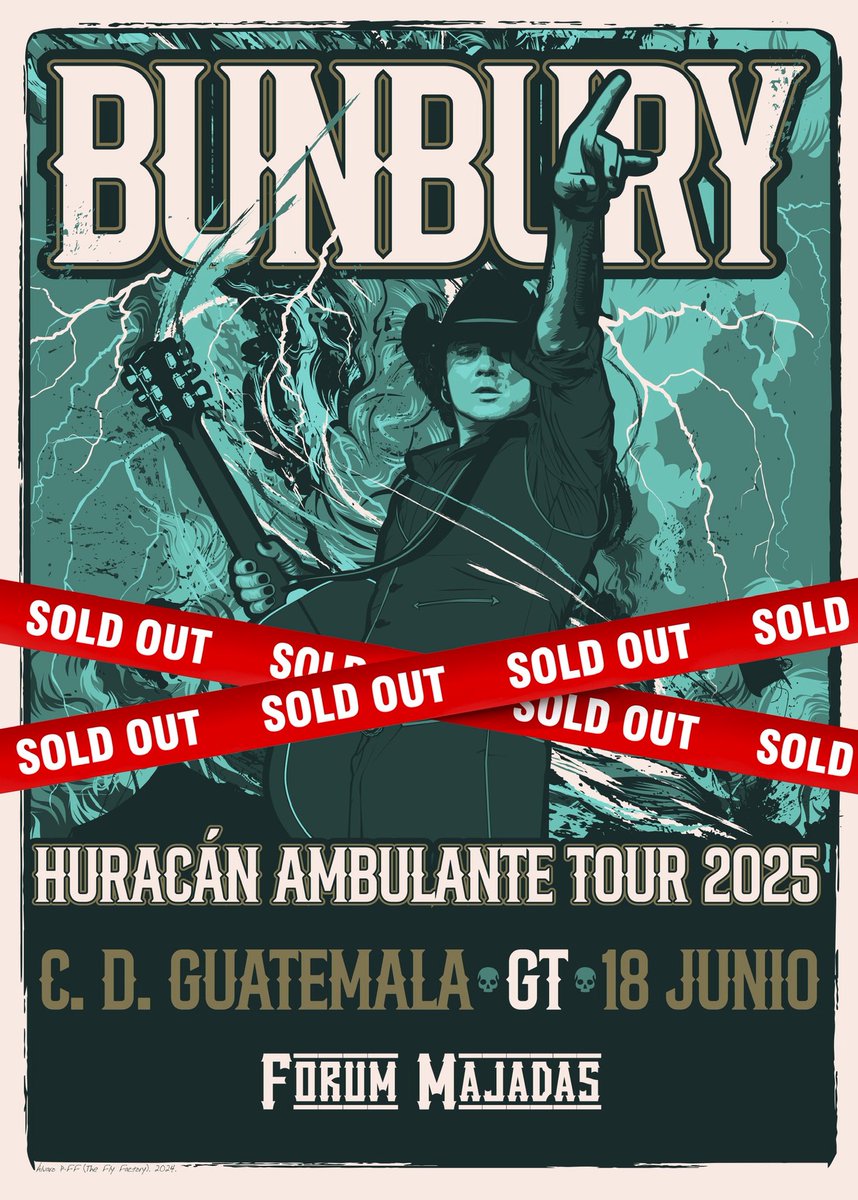 bunburyoficial's tweet photo. Gracias Cdad. de Guatemala!! https://t.co/K1GYjMtO36