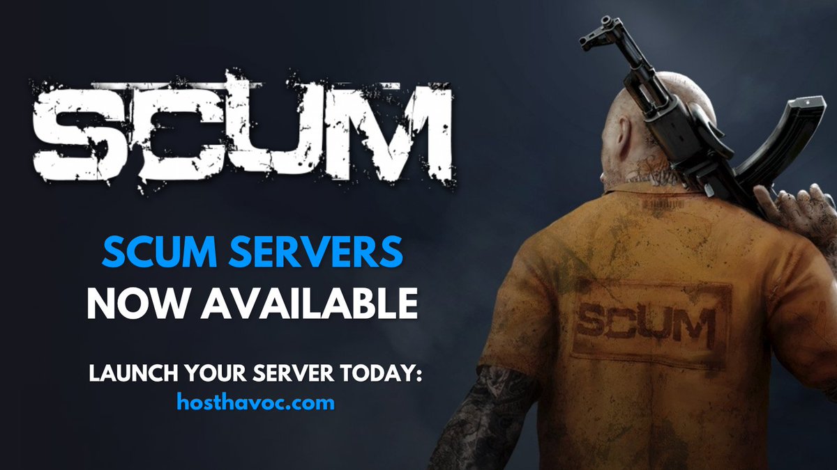 HostHavoc's tweet image. SCUM Server Hosting — Now Available Globally!
Premium server hosting starts with premium server hardware 🚀
Get your SCUM server today:
hosthavoc.com/game-servers/s…