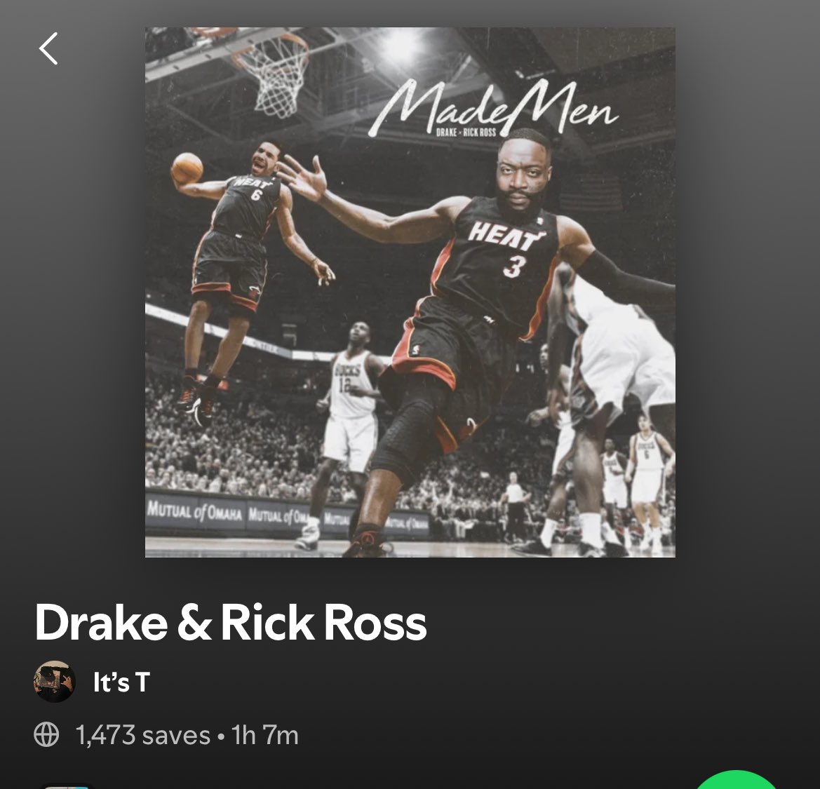 Didn’t know this playlist had 1,473 saves lol