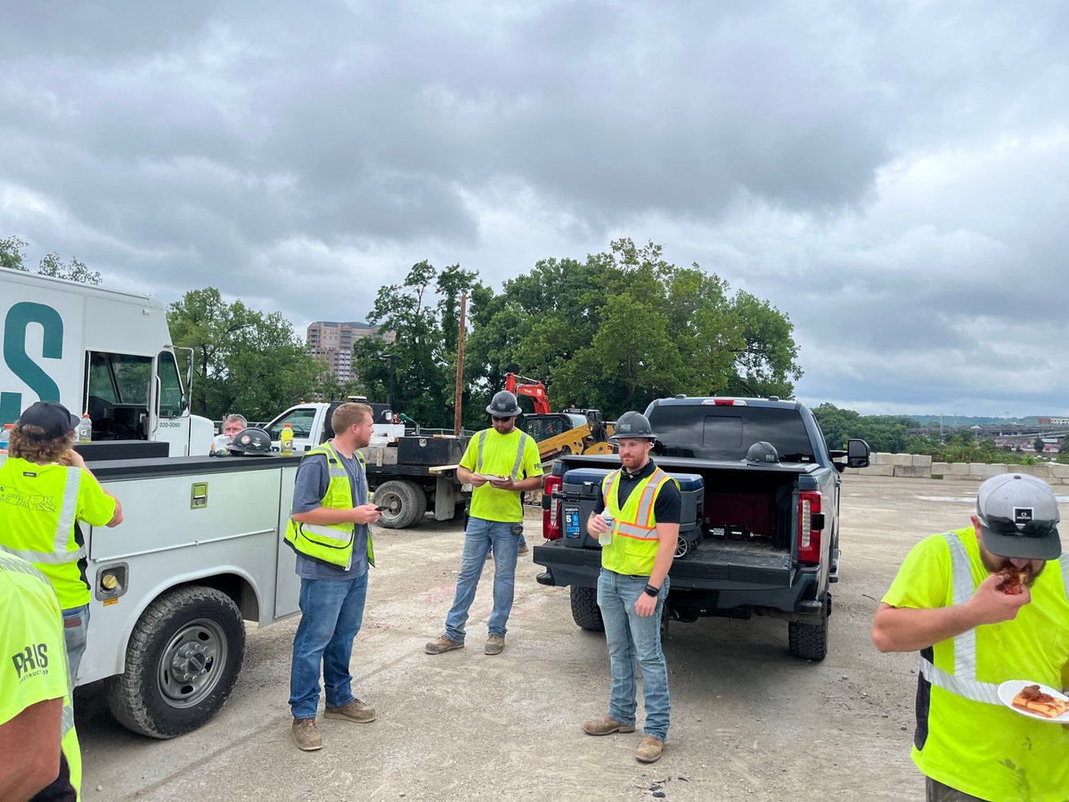 We’re kicking off Employee Appreciation Week with cold drinks, cooling towels, and raffle surprises across job sites. A small way to say thanks to the big effort our teams put in every day. #EmployeeAppreciationWeek #PrusPride