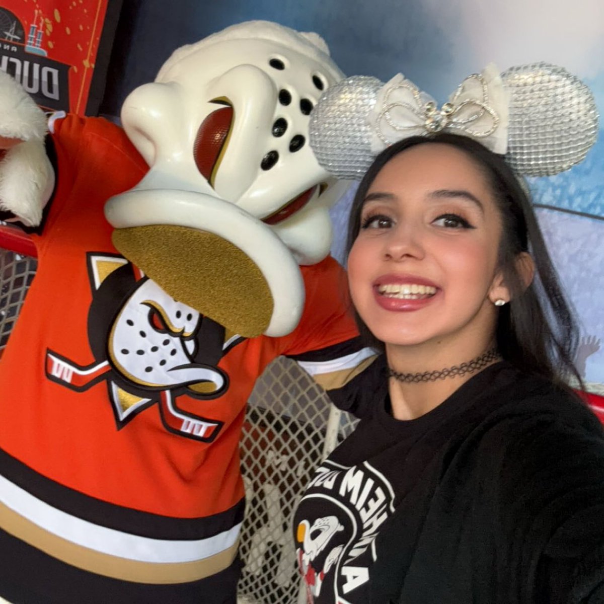 <a href="/WildWingANA/">Wild Wing</a> <a href="/AnaheimDucks/">Anaheim Ducks</a> 🧡🖤 Happy Mascot Day Wild Wing 🧡🖤
See you in the ice and Disney California Adventure again soon!