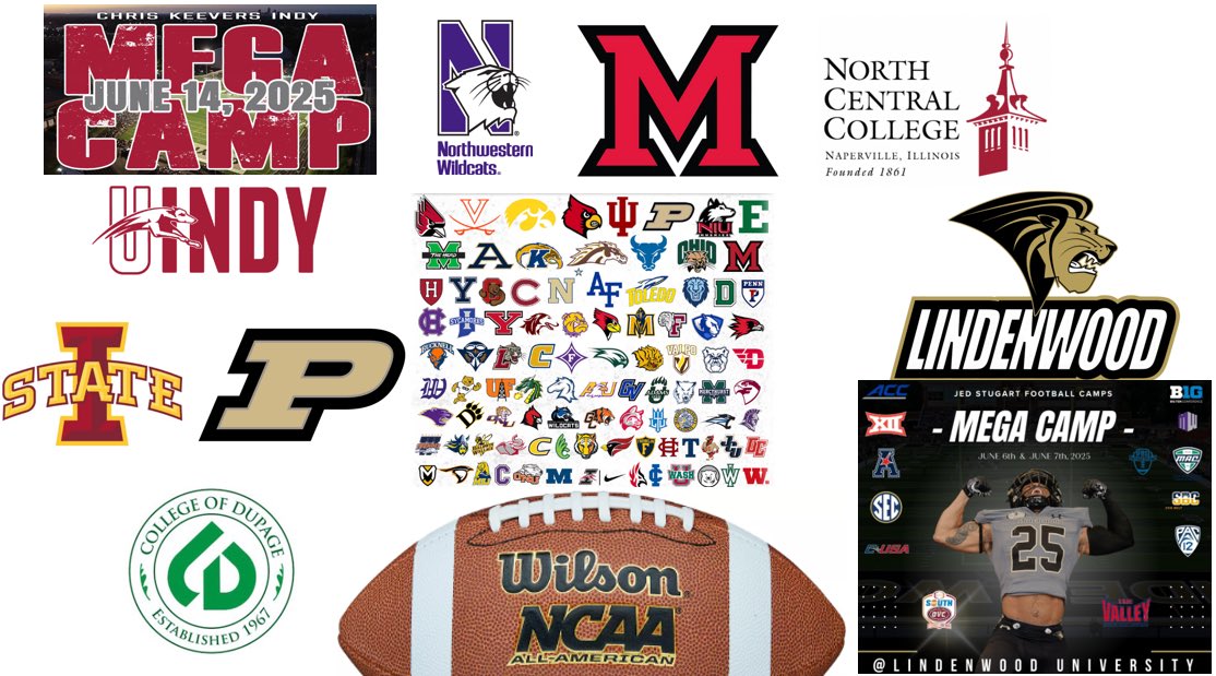Brayden Byford (@bbyford21) on Twitter photo Busy two weeks at Mega Camps & Showcases-Iowa State, COD, North Central, Purdue, Lindenwood, Northwestern, Miami(OH) & UIndy! Covered 5 states and met hundreds of coaches. Now it's York HS time-GO DUKES! <a href="/MikeBuke99/">Michael Buchanan</a> <a href="/YorkDukesFB/">York Dukes Football</a> <a href="/CoachJP52/">Jesse Pierce</a> <a href="/EDGYTIM/">Timothy “EDGYTIM” OHalloran</a> <a href="/DonGelsomino/">Don Gelsomino</a> <a href="/OLMafia/">OL MAFIA</a> Busy two weeks at Mega Camps & Showcases-Iowa State, COD, North Central, Purdue, Lindenwood, Northwestern, Miami(OH) & UIndy! Covered 5 states and met hundreds of coaches. Now it's York HS time-GO DUKES! <a href="/MikeBuke99/">Michael Buchanan</a> <a href="/YorkDukesFB/">York Dukes Football</a> <a href="/CoachJP52/">Jesse Pierce</a> <a href="/EDGYTIM/">Timothy “EDGYTIM” OHalloran</a> <a href="/DonGelsomino/">Don Gelsomino</a> <a href="/OLMafia/">OL MAFIA</a>