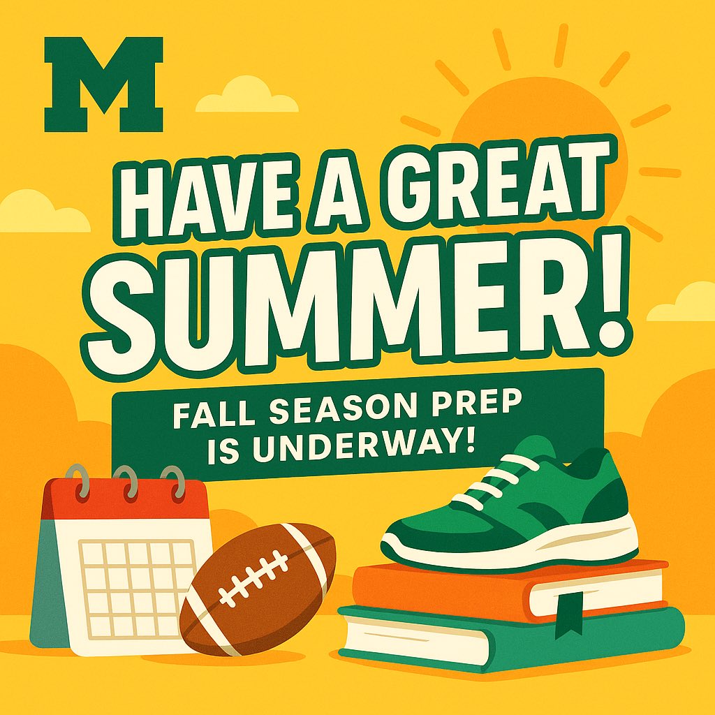 ☀️ Wishing everyone a fantastic summer! 🌴

While you’re enjoying the sunshine, we’re already gearing up for an exciting fall season and the 25–26 school year! Stay tuned for updates and get ready to make more amazing memories.