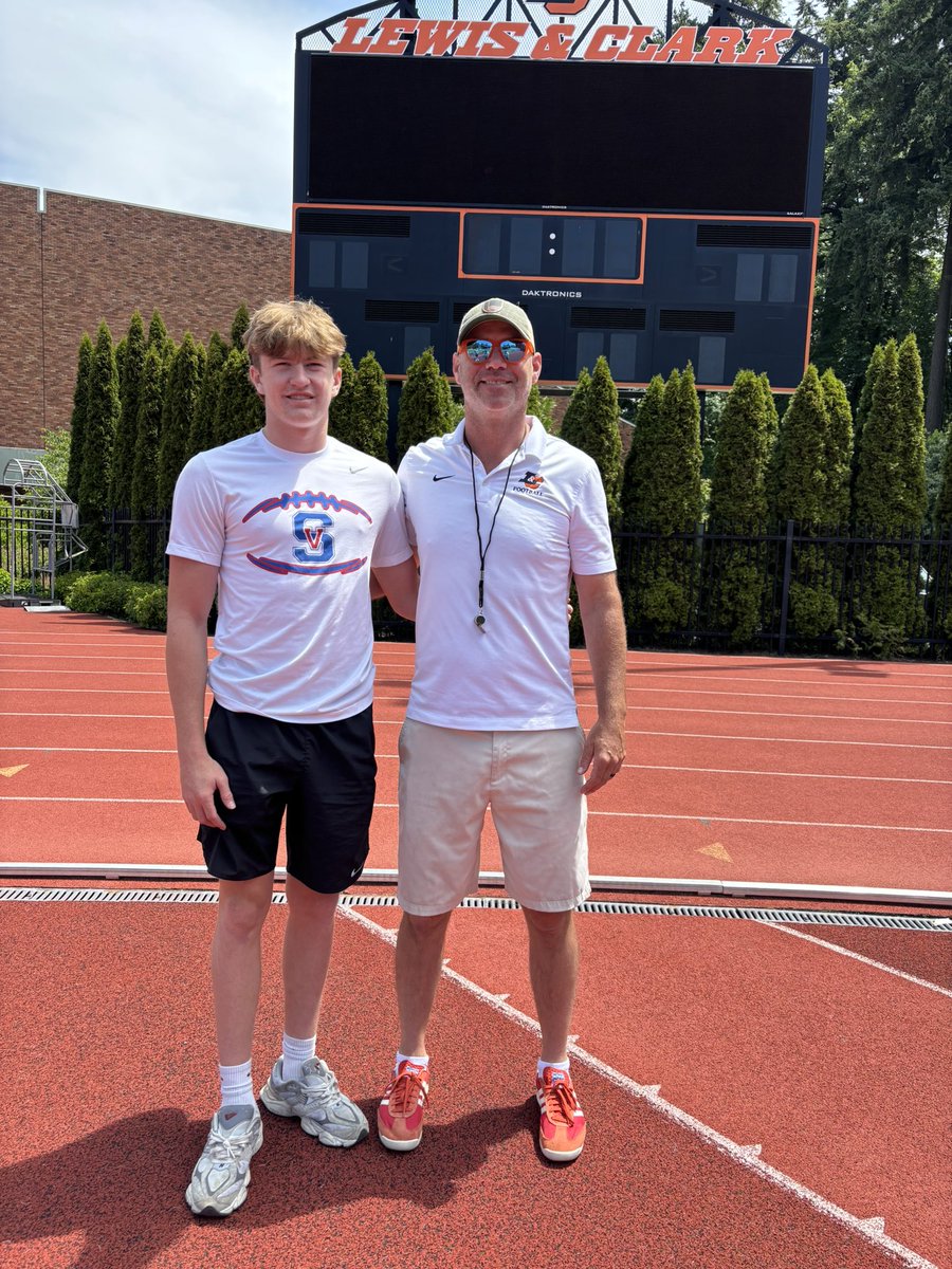 George Chaput (@chaput_george) on Twitter photo After a great conversation with <a href="/coachbelliott/">Brett Elliott</a> I am excited to have received an offer to play at Lewis and Clark! <a href="/PGregorian/">Paul Gregorian</a> <a href="/SVHS_FB/">St. Vincent de Paul College Prep Football</a> <a href="/FBCoachRivas/">Jason Rivas</a> <a href="/westcoastpreps_/">West Coast Preps</a> <a href="/ttherzog/">Coach Trent Herzog</a> <a href="/CoachMachadojr/">Michael Machado</a> After a great conversation with <a href="/coachbelliott/">Brett Elliott</a> I am excited to have received an offer to play at Lewis and Clark! <a href="/PGregorian/">Paul Gregorian</a> <a href="/SVHS_FB/">St. Vincent de Paul College Prep Football</a> <a href="/FBCoachRivas/">Jason Rivas</a> <a href="/westcoastpreps_/">West Coast Preps</a> <a href="/ttherzog/">Coach Trent Herzog</a> <a href="/CoachMachadojr/">Michael Machado</a>