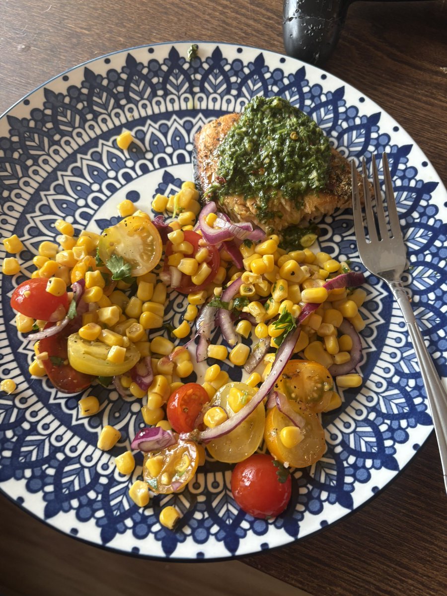 Pretty proud of the pretty meal I made myself