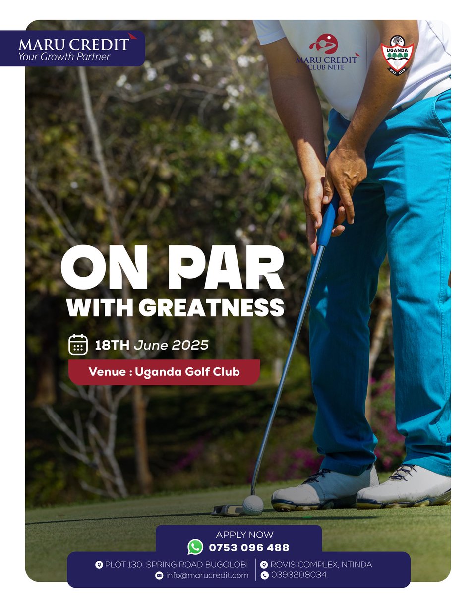 It’s showtime!

#MARUCreditClubNite is lighting up your Wednesday with the best game on the course ⛳️