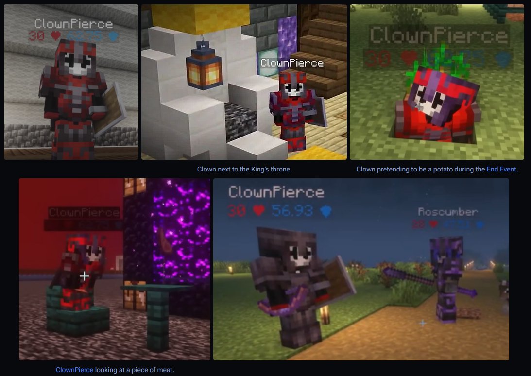 therealmsmpwiki's tweet image. 📰 | Peruse beautiful screenshots of your favorite #TheRealm characters using our Gallery pages!