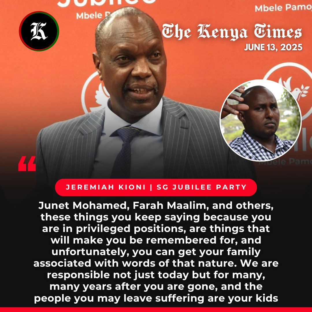 Albanus 10 (@kiswili_10) on Twitter photo Last week <a href="/HonKioni/">Hon. Jeremiah Kioni</a> said this! Now this cop has put his entire family in a very awkward situation! They will be seen as bad people while his silly actions are his own. Last week <a href="/HonKioni/">Hon. Jeremiah Kioni</a> said this! Now this cop has put his entire family in a very awkward situation! They will be seen as bad people while his silly actions are his own.