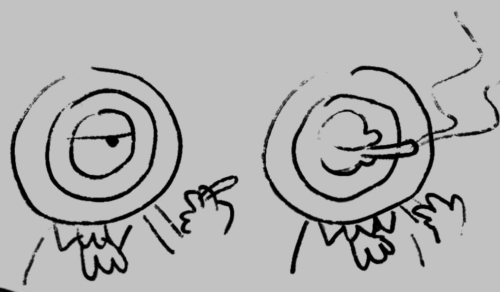 the way rodger turned twisted was because his fatass found out how to make a joint with the ichor and got infected after like 3 puffs