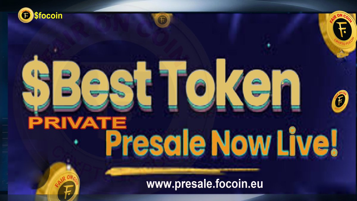 ffocoin's tweet photo. 🔥ATTENTION All
🤑 Looking for the next x1000? Eyes on $FOCOIN.Get in early! 
#FOCOIN is your second chance — and it’s in your hands.
🎁 Buy now with BIG bonuses!
🔗 https://t.co/SUhbZFZfhr
📲 https://t.co/FpfaVRJ4db

#Focoin #CryptoPresale #BTC #bnb #doge #shib #pepe #usdt #ETH https://t.co/Tf1r59G5H8