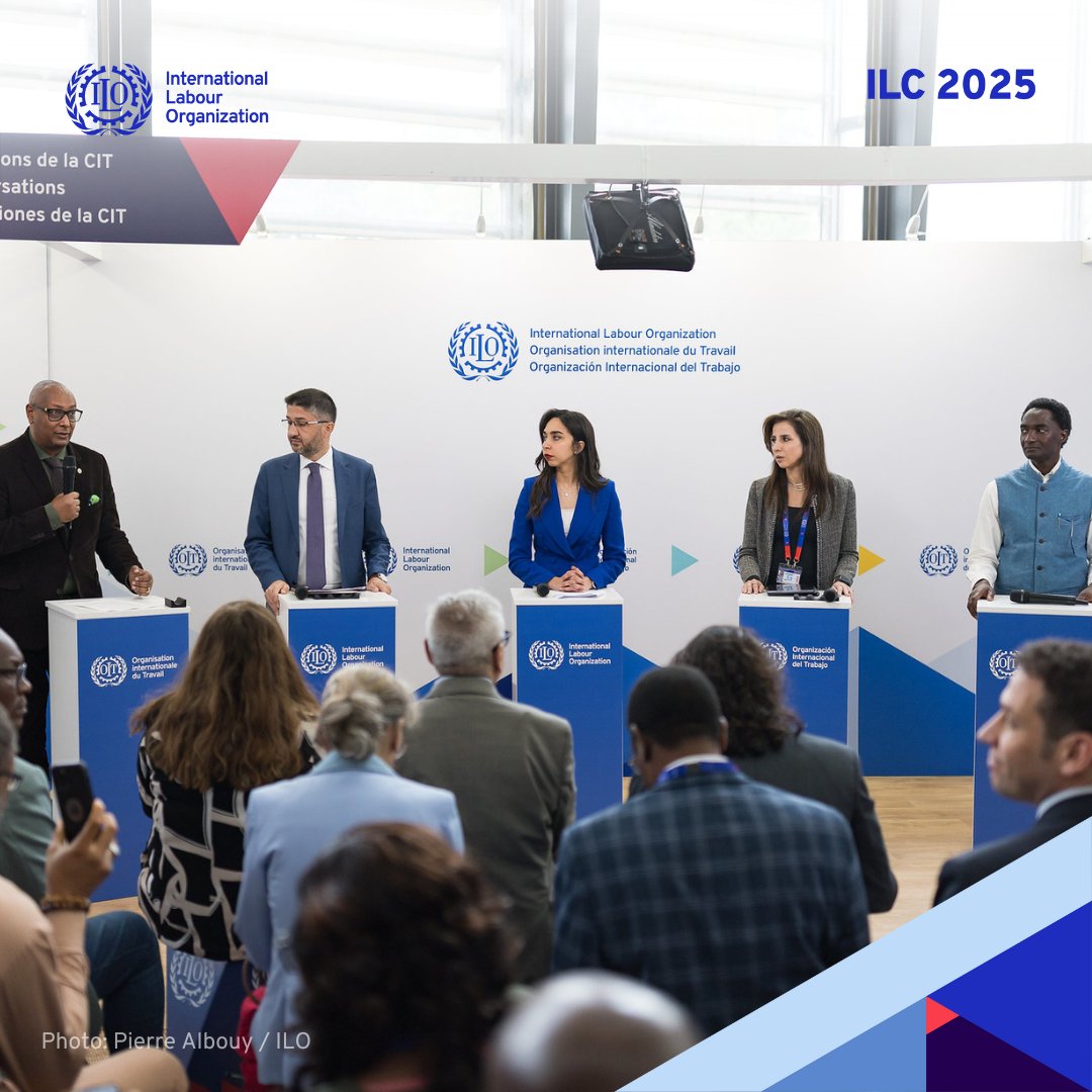 Curious what a #JustTransition means for the world of work? 

Rewatch the #ILC2025 conversation on inclusive growth, #DecentWork and a sustainable future here: ow.ly/Xipe50W518g

@‌guebrayberhane @‌aybey_ali