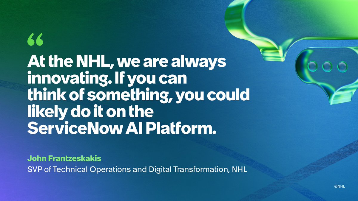 RecruiterVal1's tweet photo. When the NHL puts AI to work, big ideas don’t sit on the bench. See their latest innovations in action during the #StanleyCup Final. https://t.co/arxYIy8geM https://t.co/VdYZX78PYk