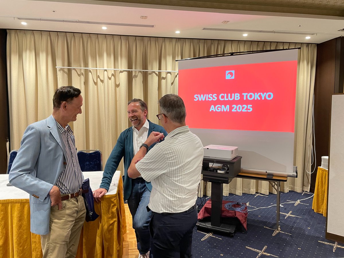 SwissClub_TYO's tweet photo. A big thank you to everyone who joined and made the evening so special 🙌

#swissclubtokyo #SwissCommunity #annualgeneralmeeting https://t.co/7qgKqP99sA