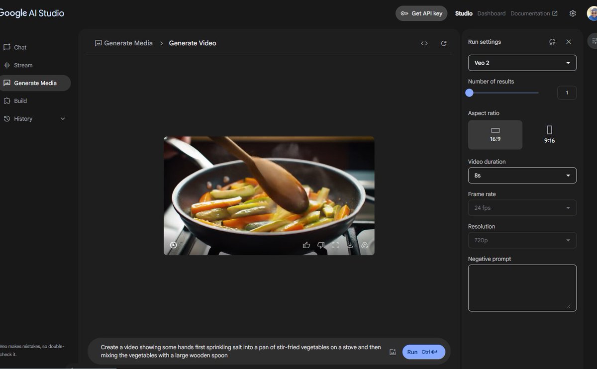 Google AI studio generates decent   video from text promt

#ALX_AISK <a href="/alx_africa/">ALX Africa</a> @julienbarbier42

<a href="/lowercase_life/">Danson Kalaghe</a>