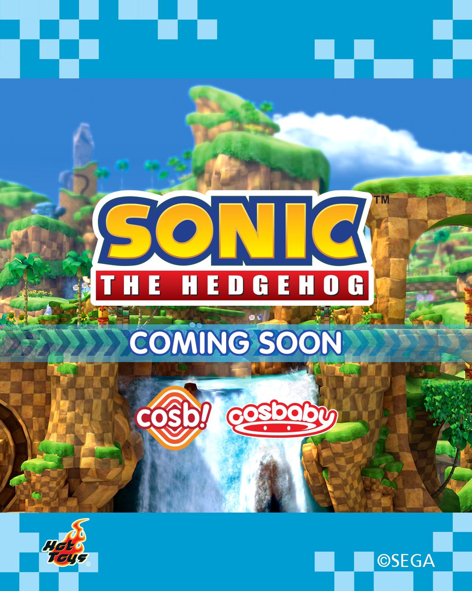 音速のハリネズミ、近日登場！！

#ホットトイズ #コスベイビー #コスビ #ソニック #sonic