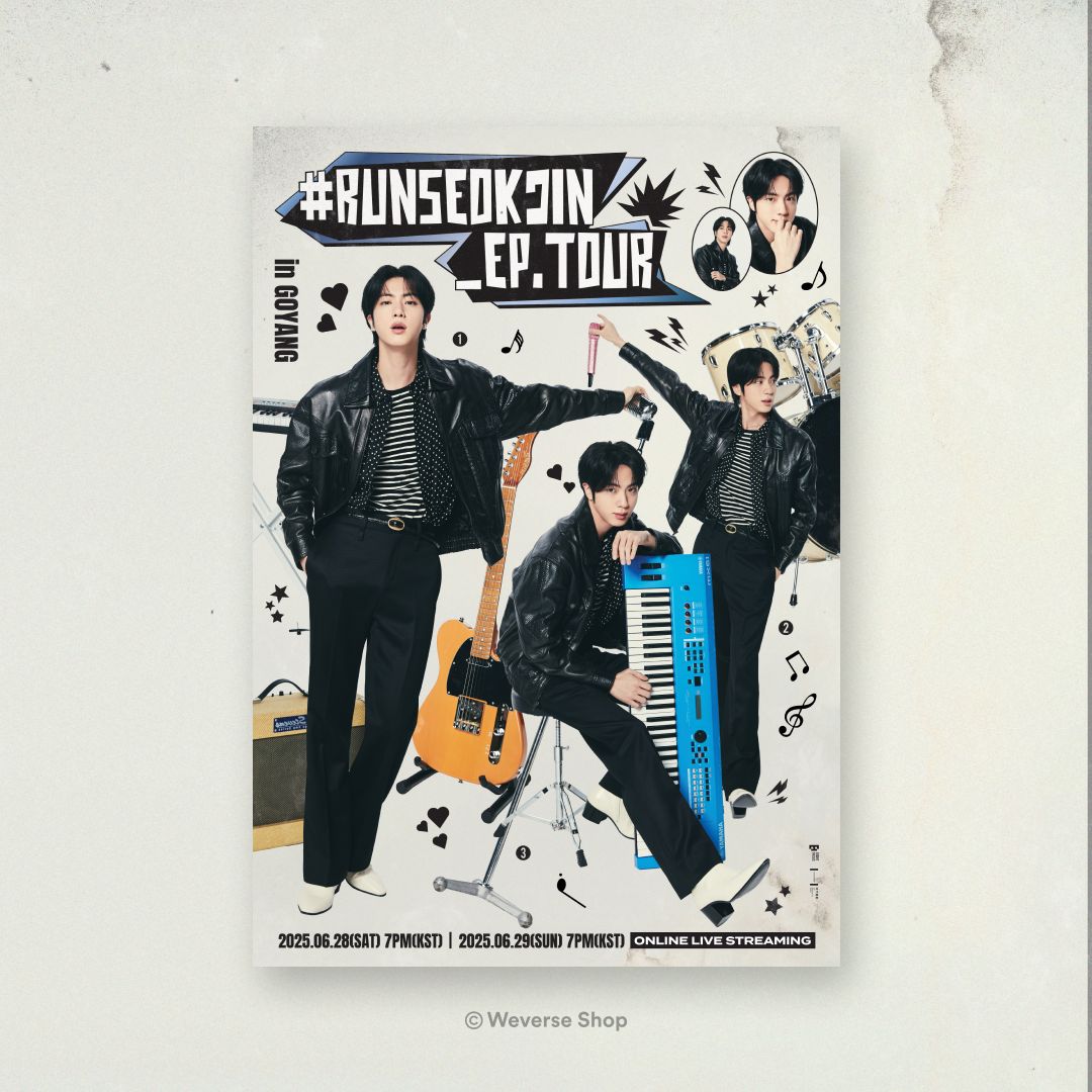 RUNSEOKJIN_EP.TOUR 会場限定 Weverse ジン トレカ4枚