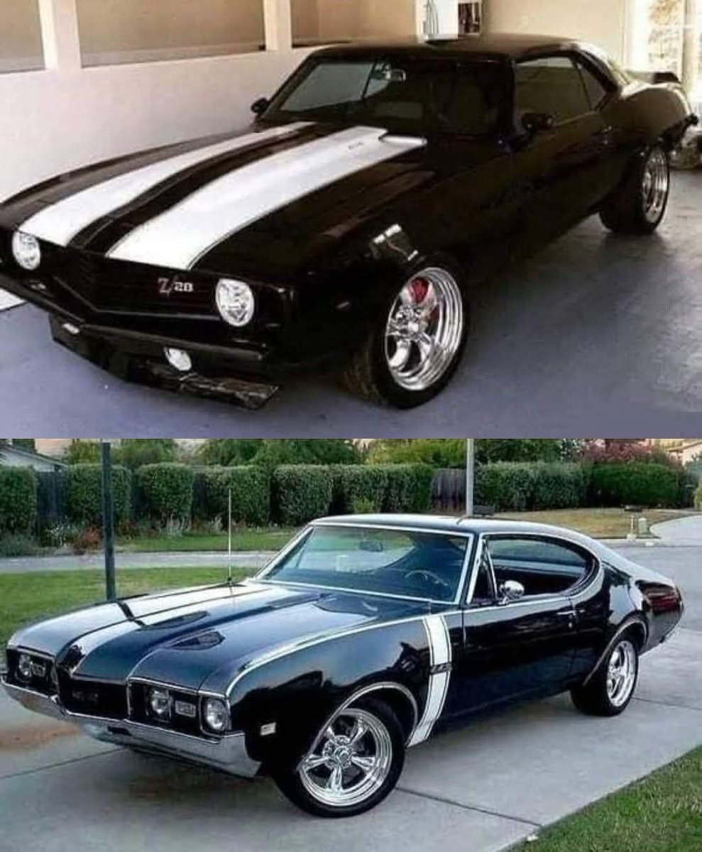 ♦️🔸️💎🔸️♦️🔹️💎🔹️♦️🔸️💎🔸️♦️

Oldsmobile Cutlass 
🔸️ OR 🔸️
Chevrolet Camaro