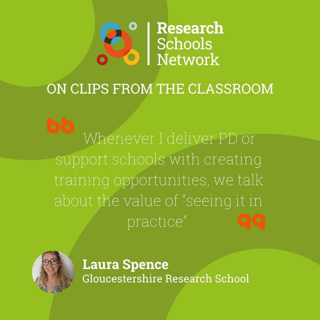 Blackpool Research School (@blackpoolrs) on Twitter photo 📹 What are Clips from the Classroom?
Short videos showing evidence-informed strategies in action—created by Research Schools with support from <a href="/EducEndowFoundn/">EEF</a>
They are great for reflecting on your teaching or for use in PD 
For an intro, see here: buff.ly/MqZ6nmQ 📹 What are Clips from the Classroom?
Short videos showing evidence-informed strategies in action—created by Research Schools with support from <a href="/EducEndowFoundn/">EEF</a>
They are great for reflecting on your teaching or for use in PD 
For an intro, see here: buff.ly/MqZ6nmQ