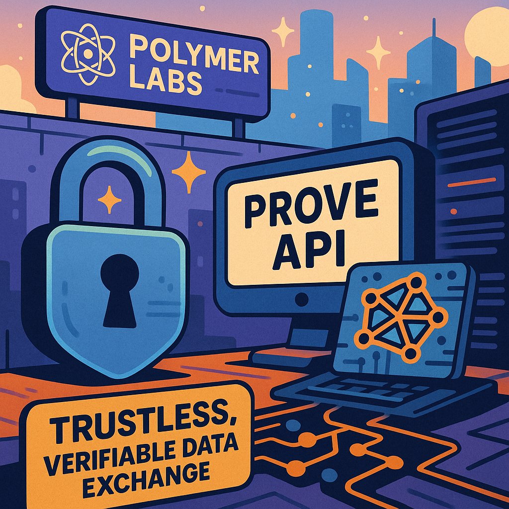 0xpatrikk's tweet image. Prove API reduces reliance on insecure cross-chain bridges by enabling trustless, verifiable data exchange using zero-knowledge proofs.
#polymer_university
@Polymer_Labs
#ProveAPI