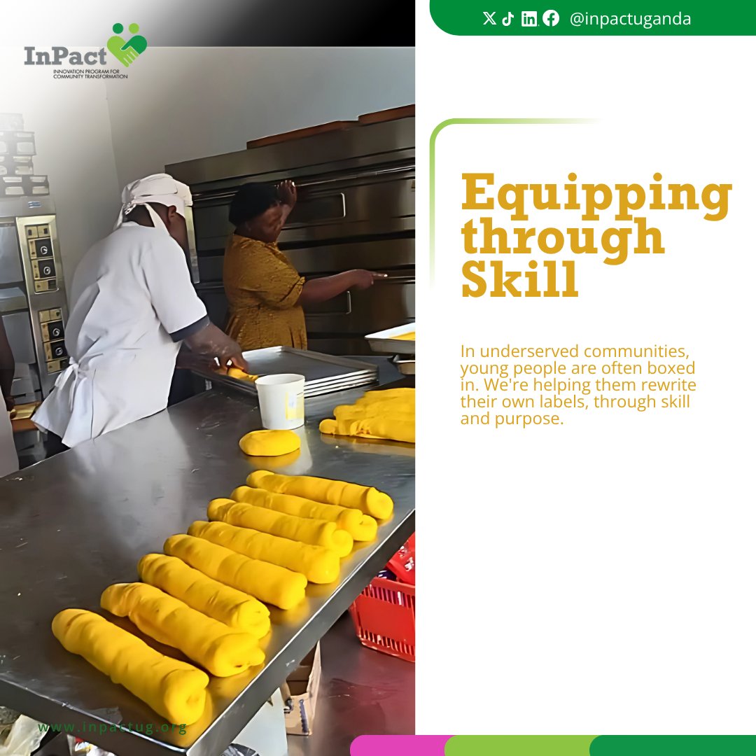 In underserved communities, young people are often boxed in! Through skill and purpose, their hope is renewed and destiny changed. 

Walk this cause with us. 🤗
#InpactUganda